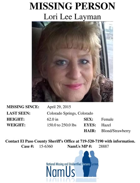 Lori Layman – Missing Woman From Colorado Springs, Colorado